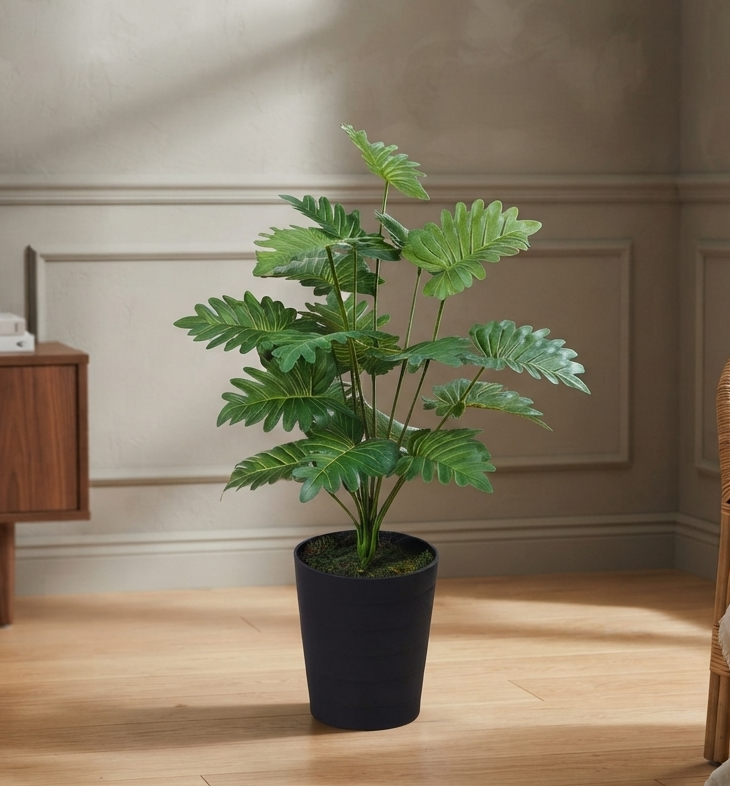 artificial plants leaf philodendron 2.5 feet artificial plants leaf philodendron 2.5 feet