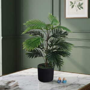 artificial plant arica palm light green 2.5 ft