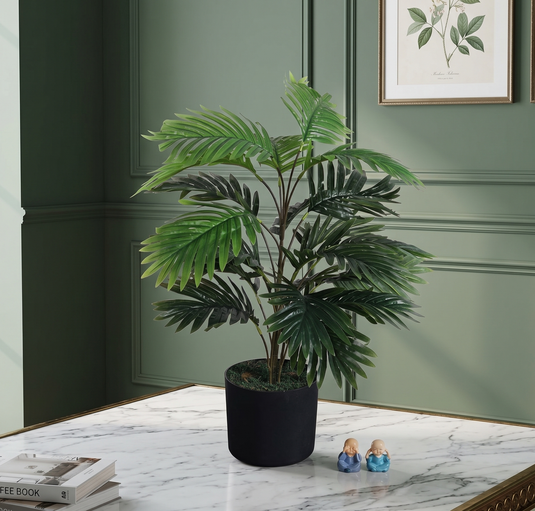 artificial plant arica palm light green 2.5 ft artificial plant arica palm light green 2.5 ft