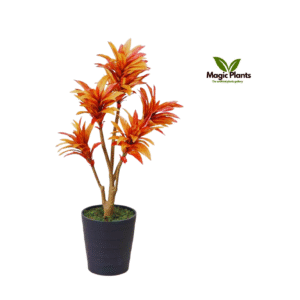 artificial plant dracaena orange 2.8 feet