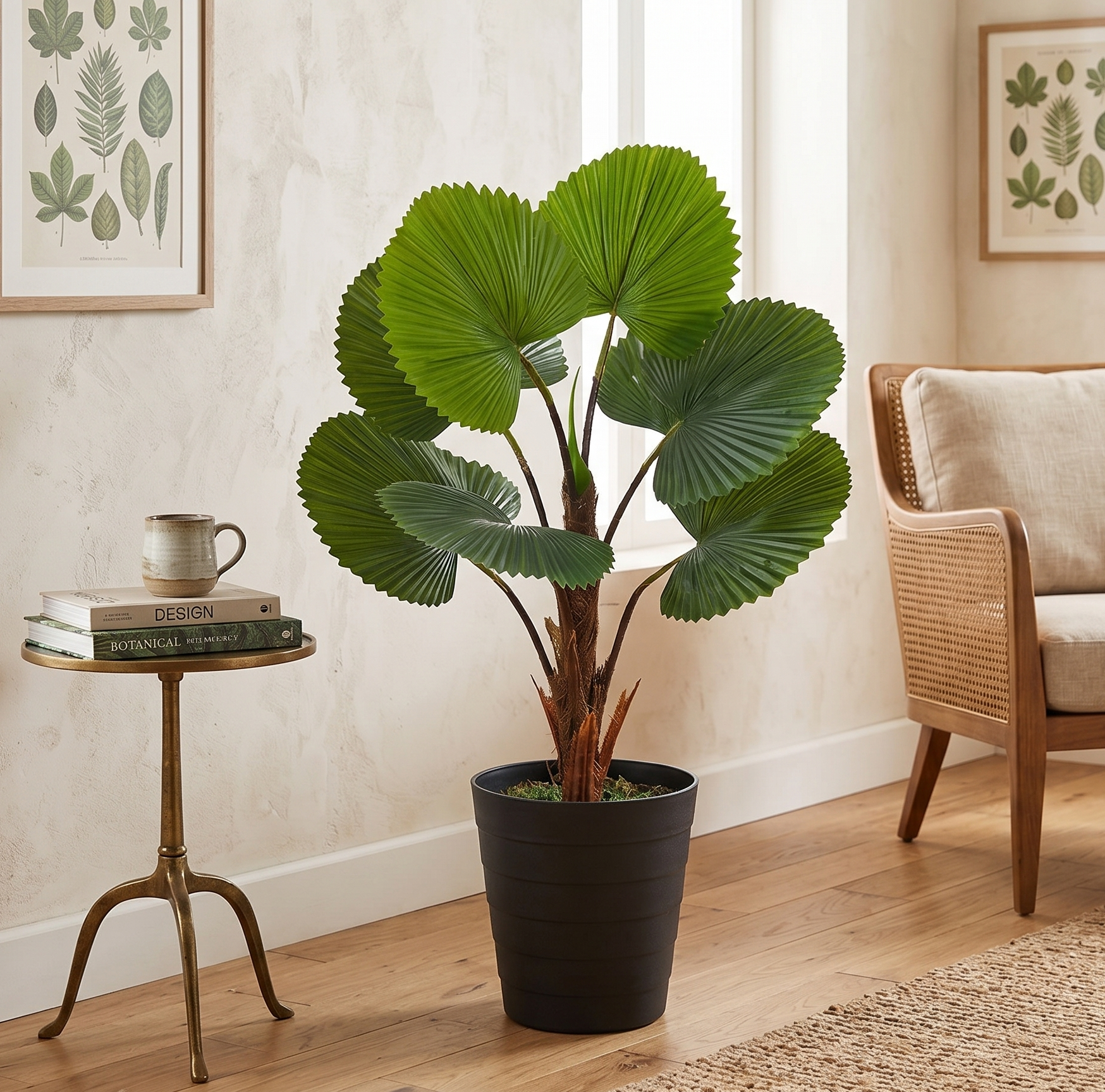 artificial plant circular fan palm 2.5 feet artificial plant circular fan palm 2.5 feet