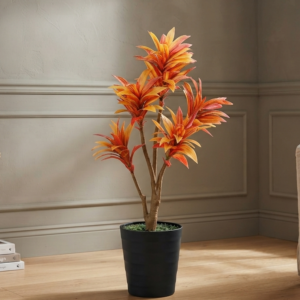 artificial plant dracaena orange 2.8 feet