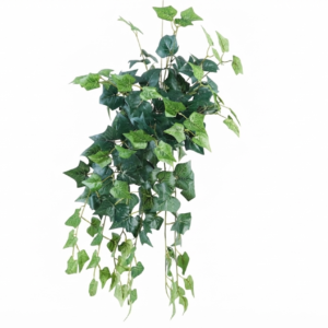 artificial hanging bushy ivy green