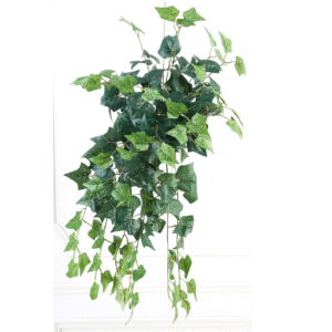 artificial hanging bushy ivy green