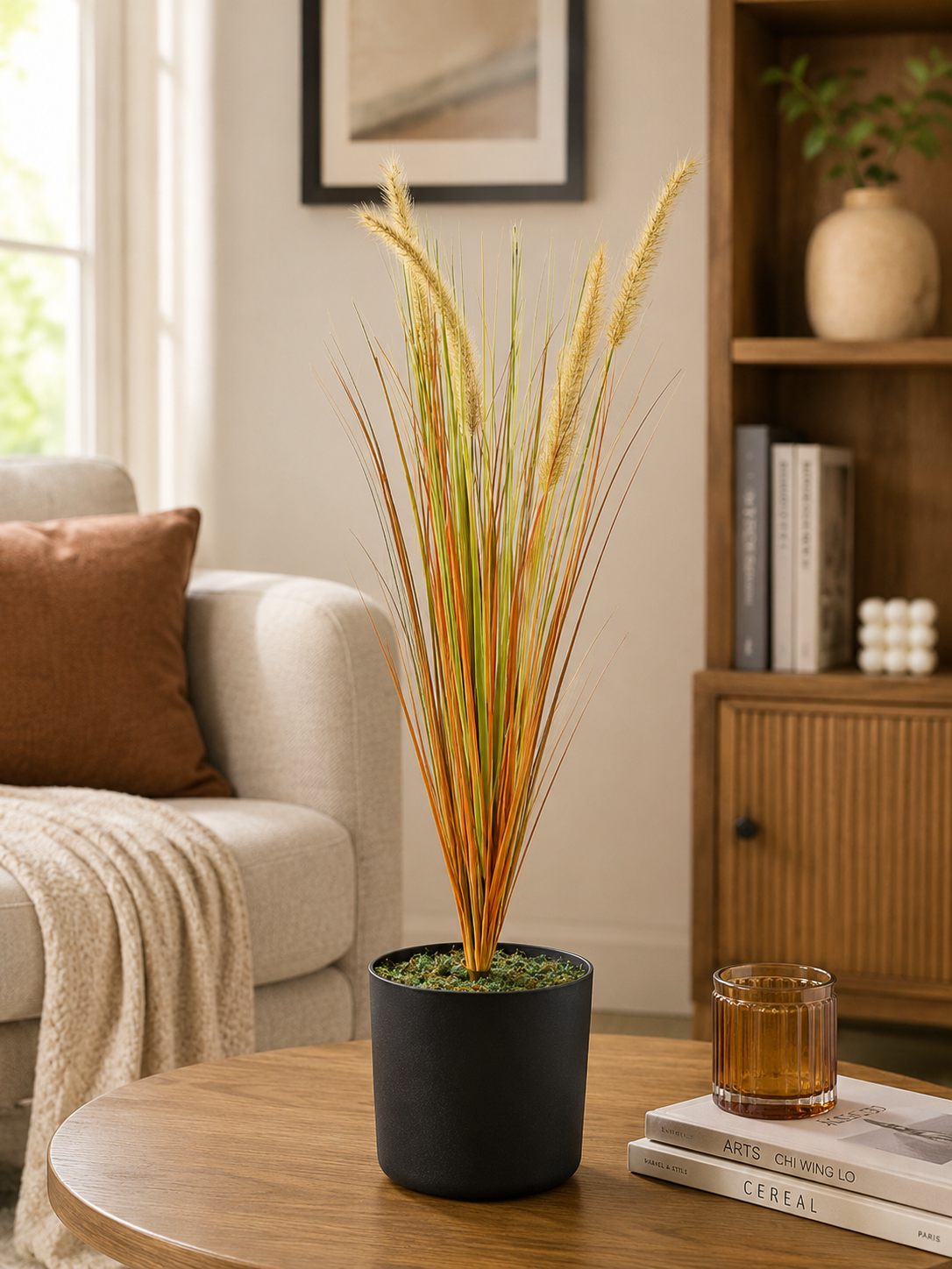 dogtail grass plant (brown) 2ft dogtail grass plant (brown) 2ft