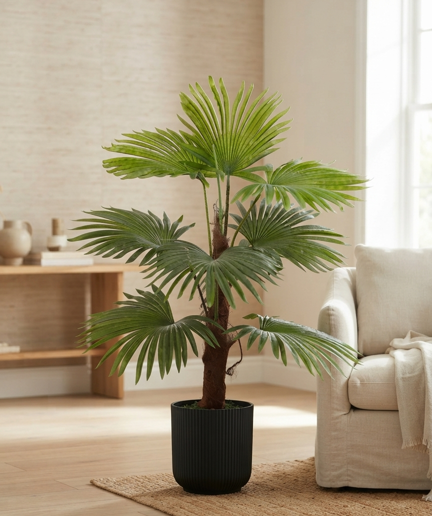 fan palm artificial plant fan palm artificial plant