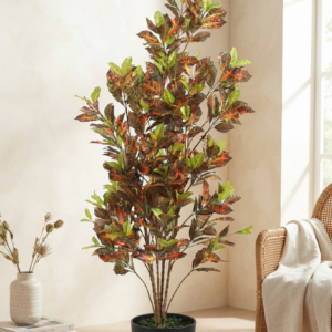 croton artificial plant