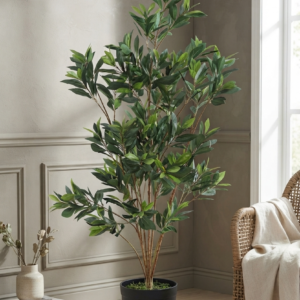 croton (green) artificial plant