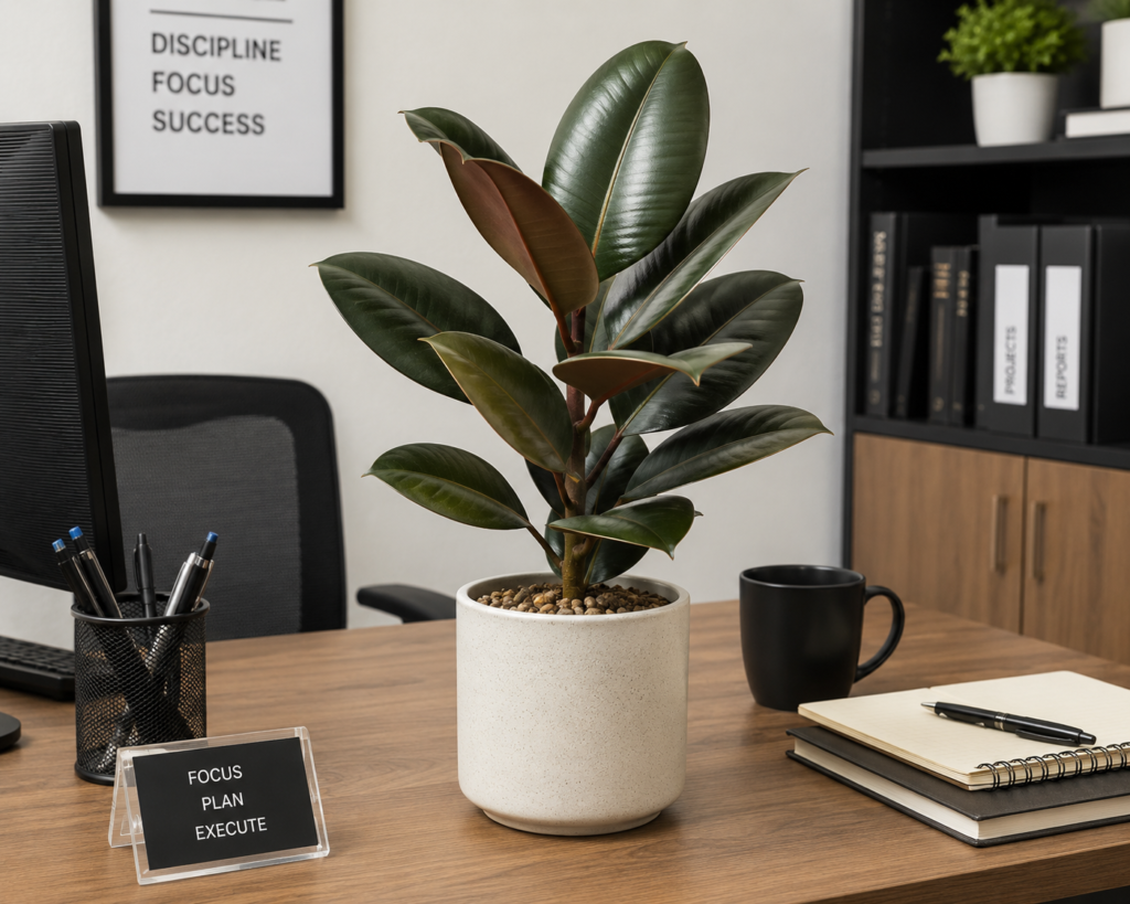 Top 10 Artificial Plants for Indian Homes (2026 Guide) artificial rubber plant