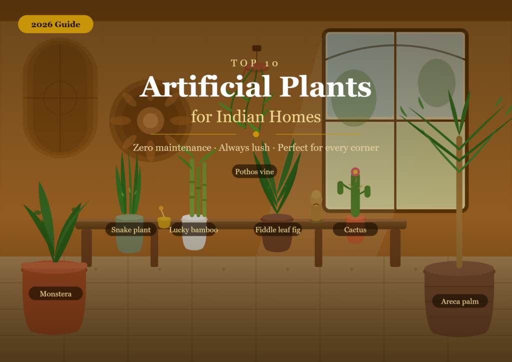 top10 artificial plants indian homes 2026
